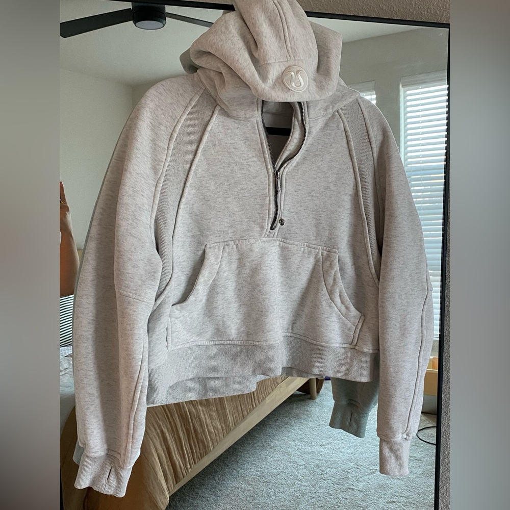Lululemon Scuba Half Zip with Hood